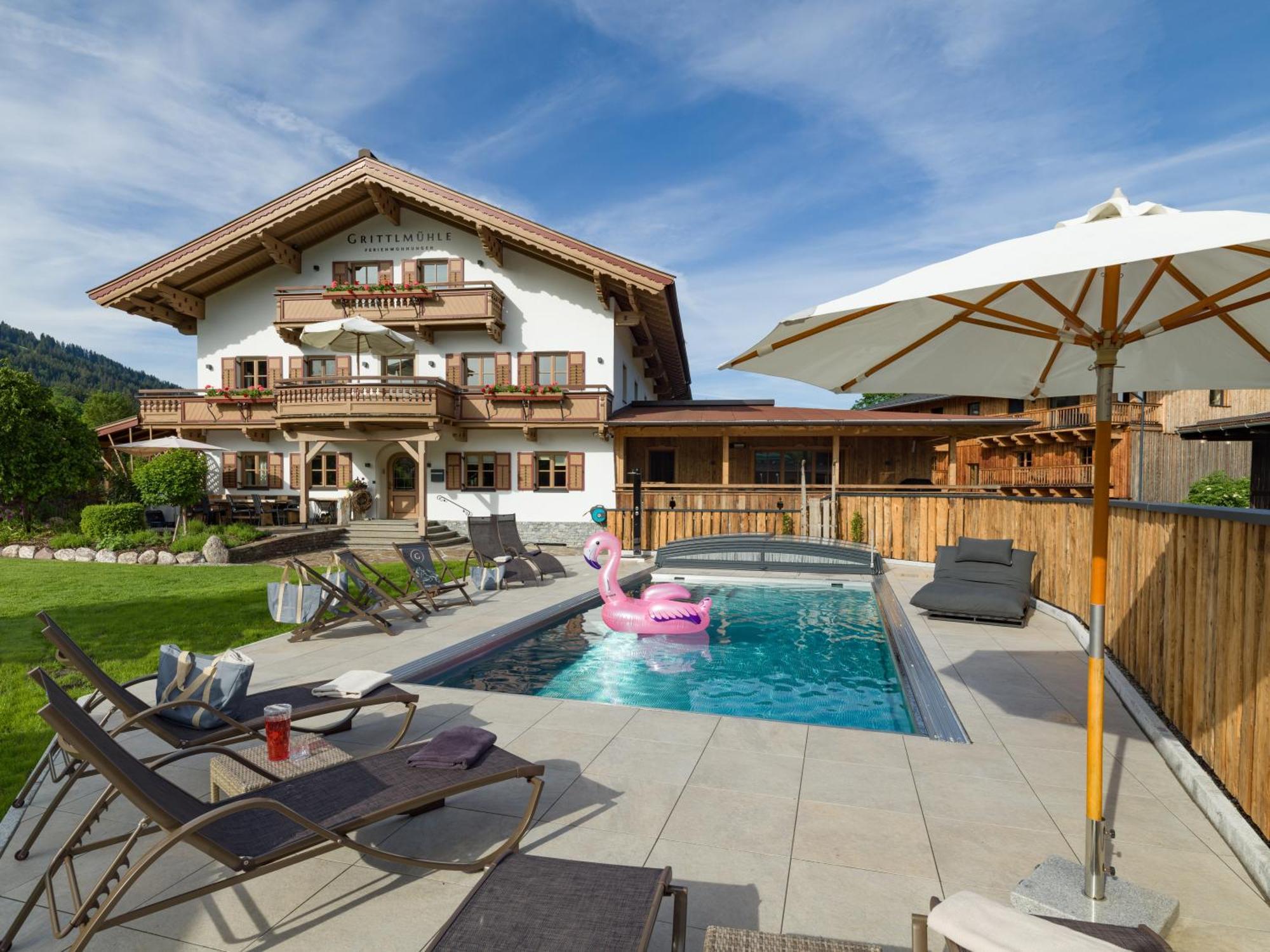 Grittlmuehle Chalet Ferienwohnungen Brixen im Thale Zewnętrze zdjęcie